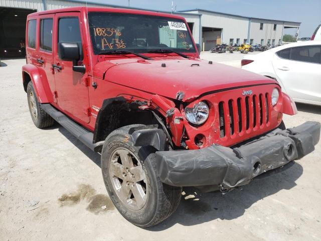 JEEP WRANGLER U 2012 with VIN 1C4BJWEG6CL108396 - Photo from auction