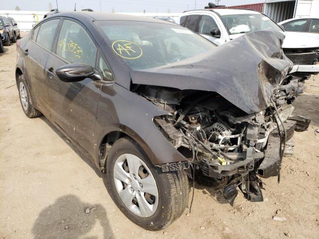 KIA FORTE LX 2017 with VIN 3KPFK4A78HE145930 - Photo from auction
