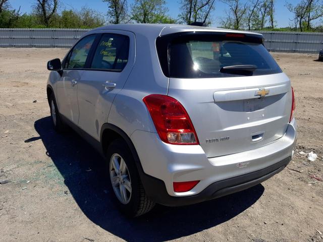 Photo 3 from auction – 2017 CHEVROLET TRAX LS with VIN KL7CJNSB0HB249921