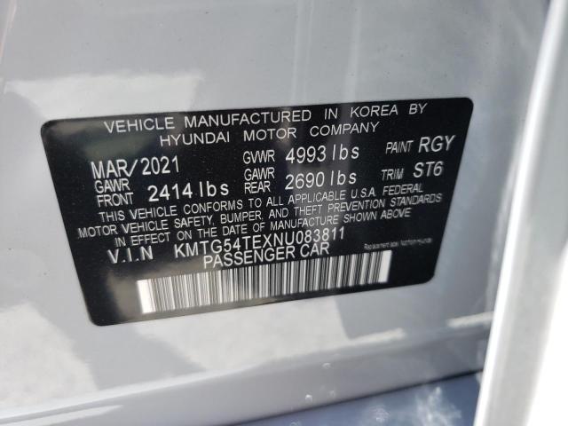 Photo 10 from auction – 2022 GENESIS G70 BASE with VIN KMTG54TEXNU083811