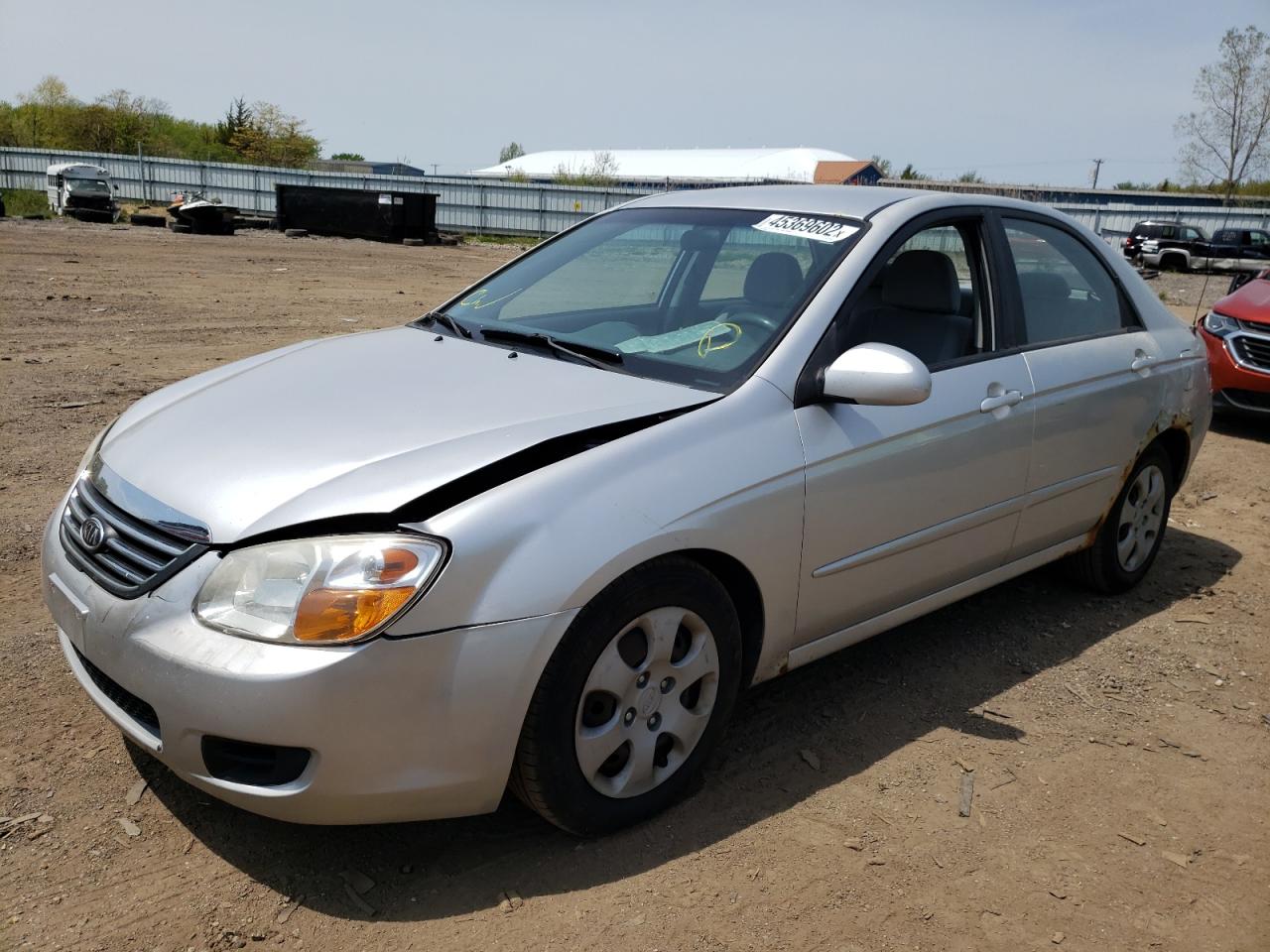 Photo 2 from auction – 2009 KIA SPECTRA EX with VIN KNAFE221195650563
