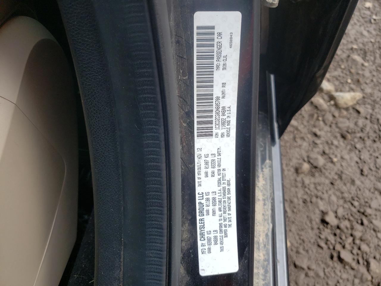 Photo 10 from auction – 2013 DODGE AVENGER SX with VIN 1C3CDZCG0DN605700