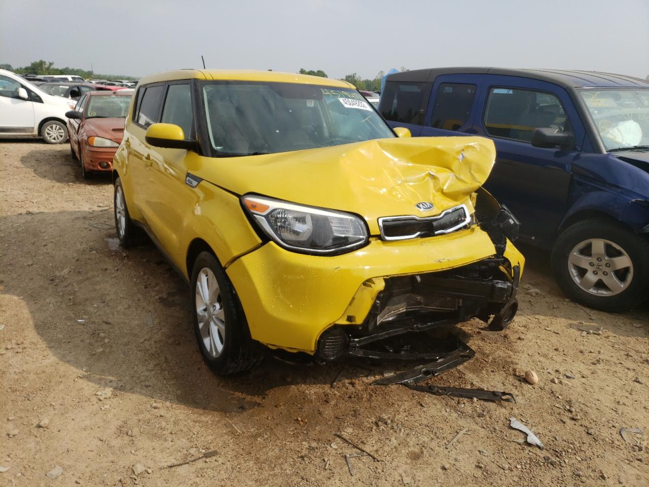 KIA SOUL + 2015 with VIN KNDJP3A50F7113359 - Photo from auction