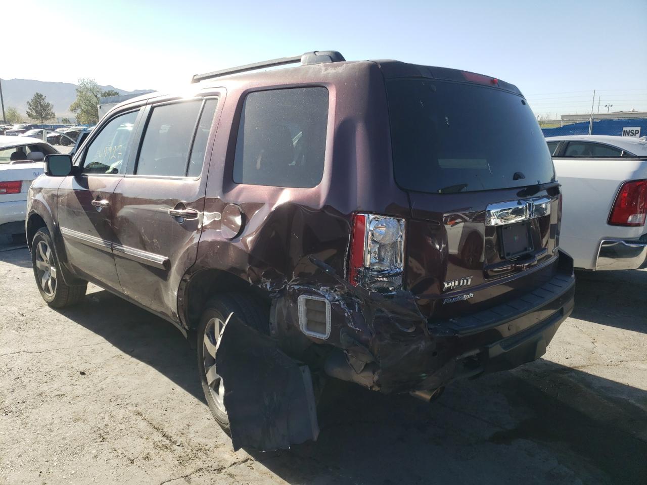 Photo 3 from auction – 2013 HONDA PILOT TOUR with VIN 5FNYF3H98DB018081