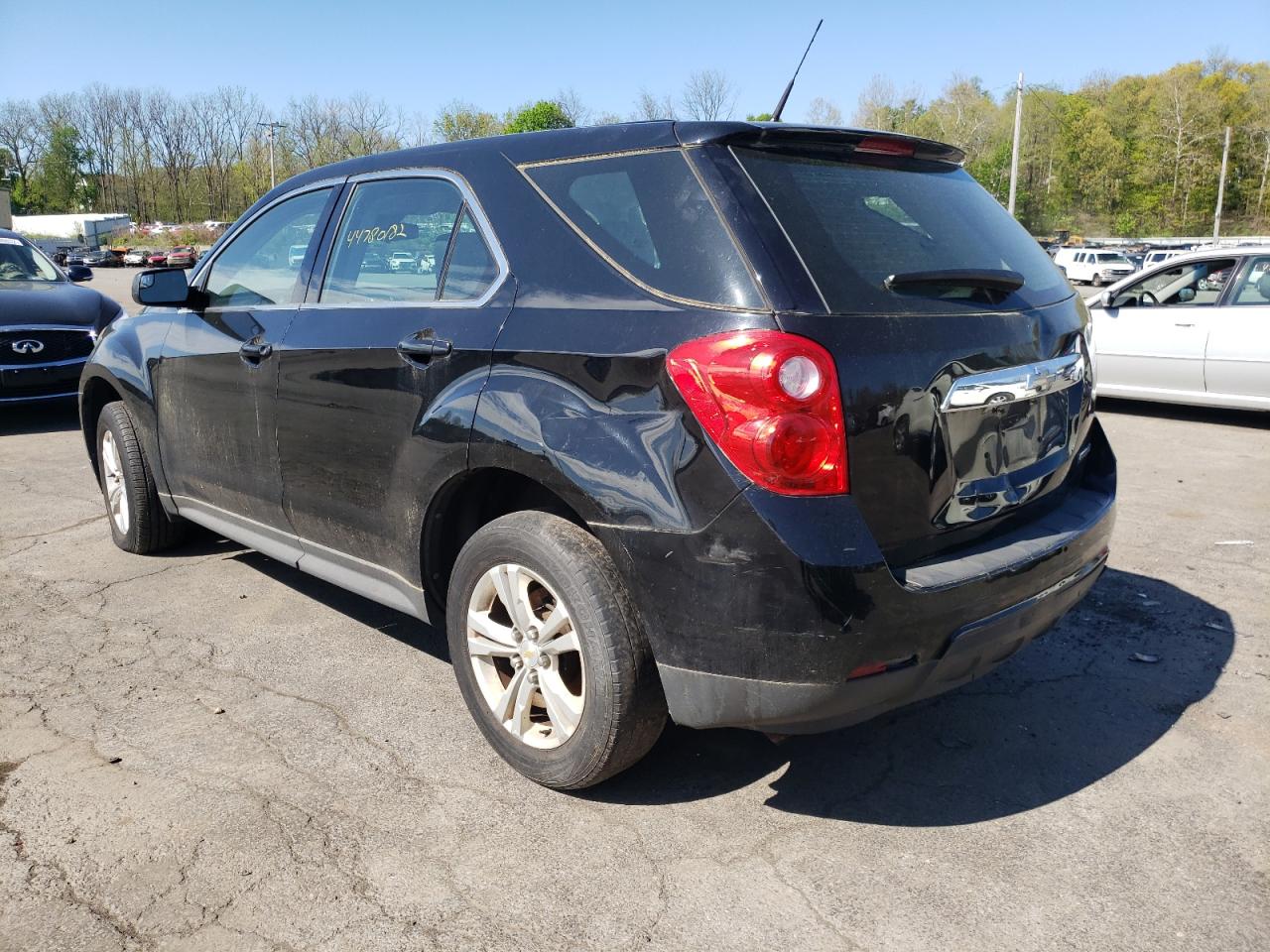 Photo 3 from auction – 2012 CHEVROLET EQUINOX LS with VIN 2GNALBEK3C1220251