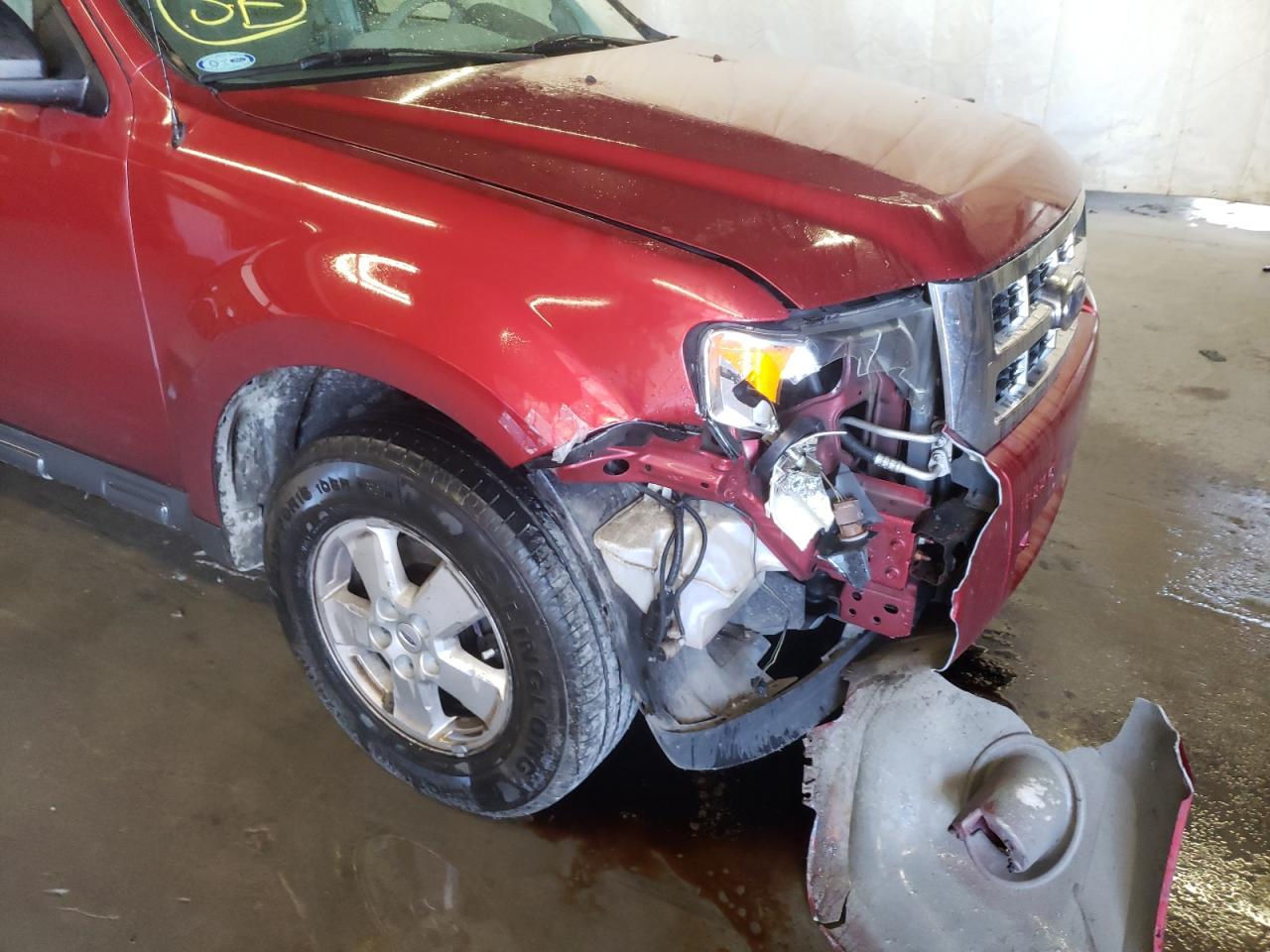 Photo 9 from auction – 2012 FORD ESCAPE XLT with VIN 1FMCU9D7XCKB95462