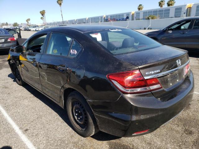 Photo 3 from auction – 2013 HONDA CIVIC LX with VIN 2HGFB2F50DH586883