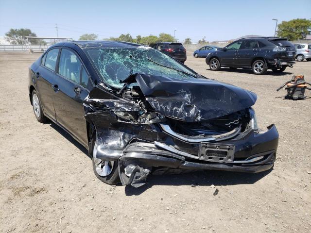 HONDA CIVIC LX 2015 with VIN 19XFB2F54FE202777 - Photo from auction