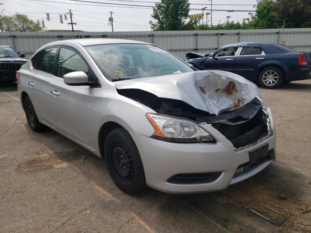 Photo 1 from auction – 2014 NISSAN SENTRA S with VIN 1N4AB7AP2EN853924