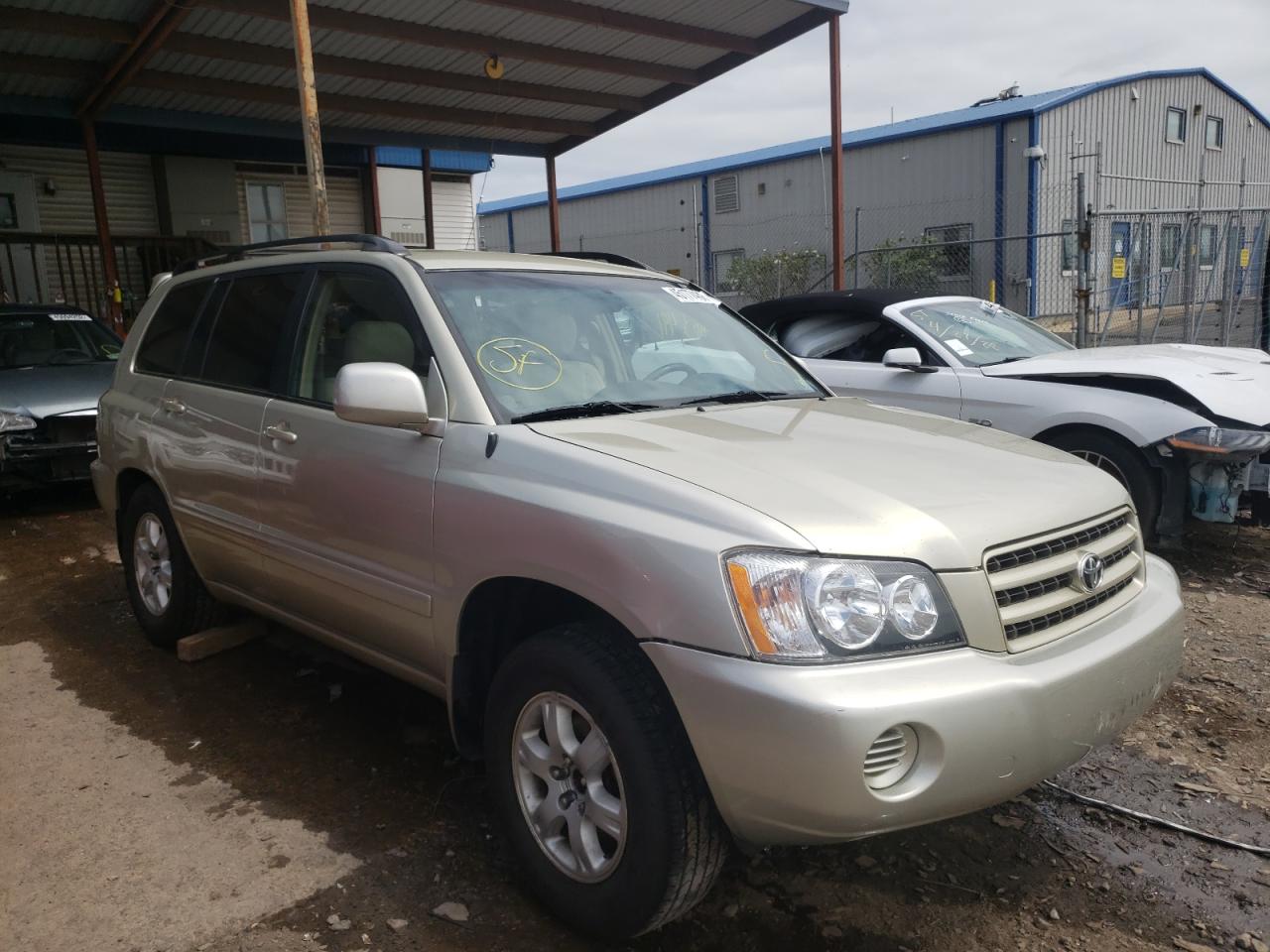 TOYOTA HIGHLANDER 2003 with VIN JTEHF21A430136720 - Photo from auction