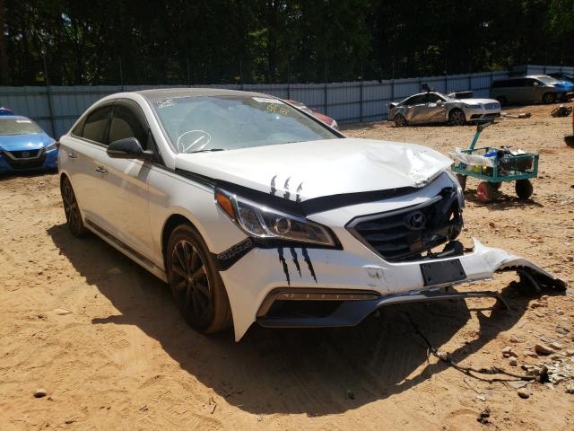 HYUNDAI SONATA SPO 2017 with VIN 5NPE34AF8HH521313 - Photo from auction