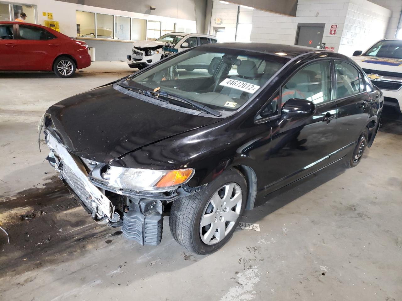 Photo 2 from auction – 2011 HONDA CIVIC LX with VIN 2HGFA1F5XBH504992
