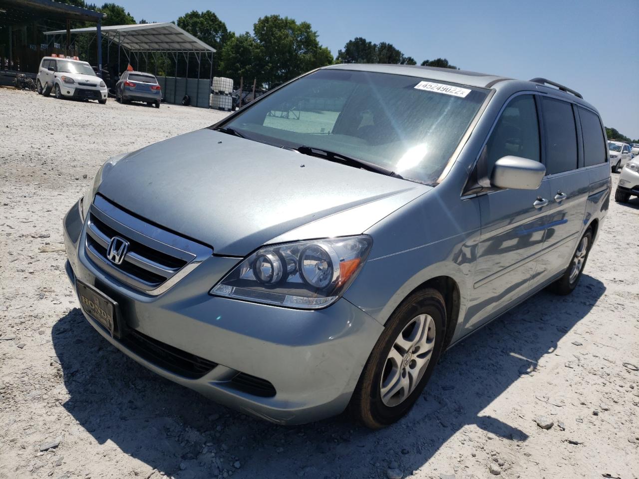 Photo 2 from auction – 2006 HONDA ODYSSEY EX with VIN 5FNRL38716B009902