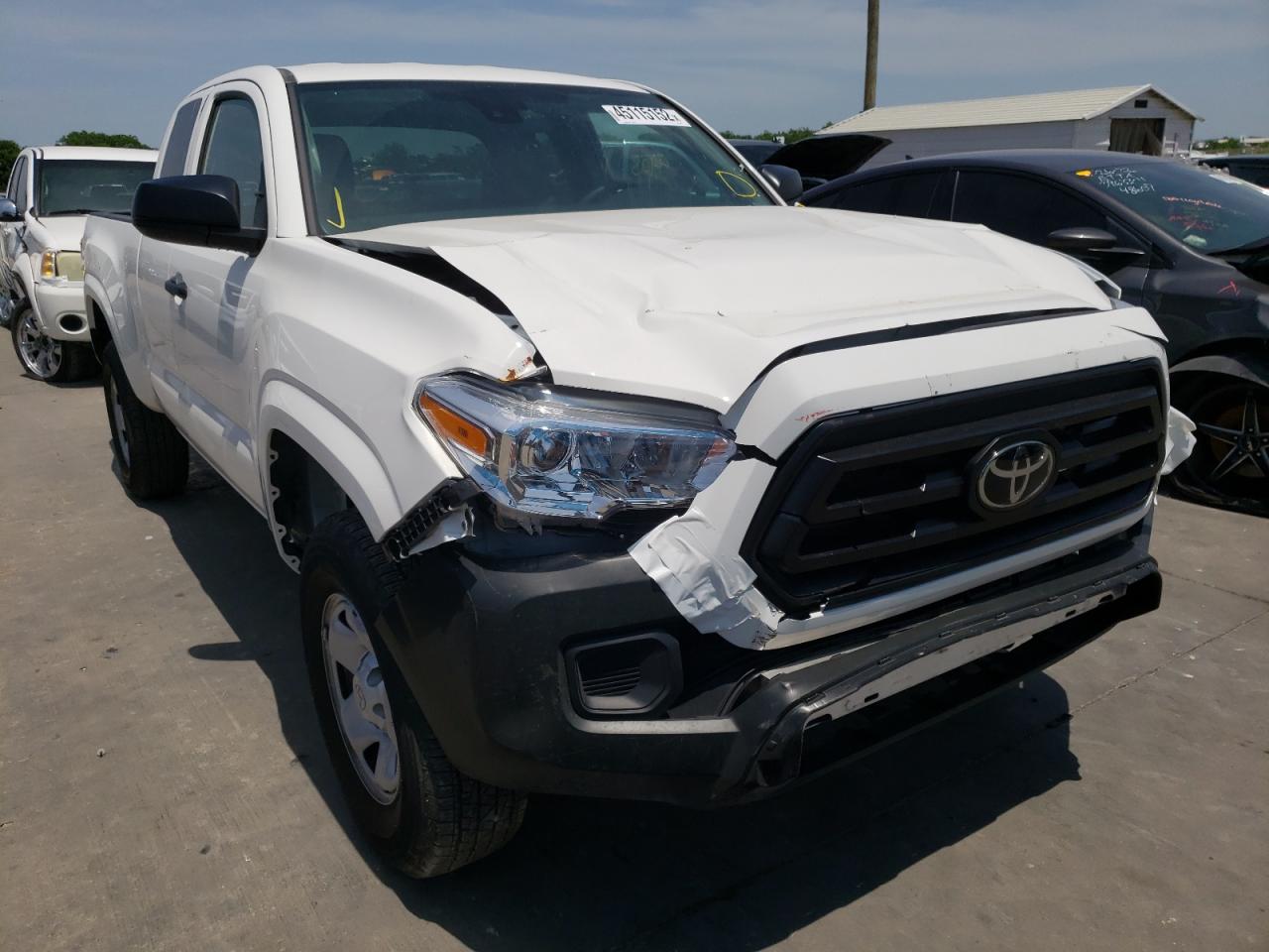 TOYOTA TACOMA ACC 2021 with VIN 3TYRX5GN1MT024588 - Photo from auction