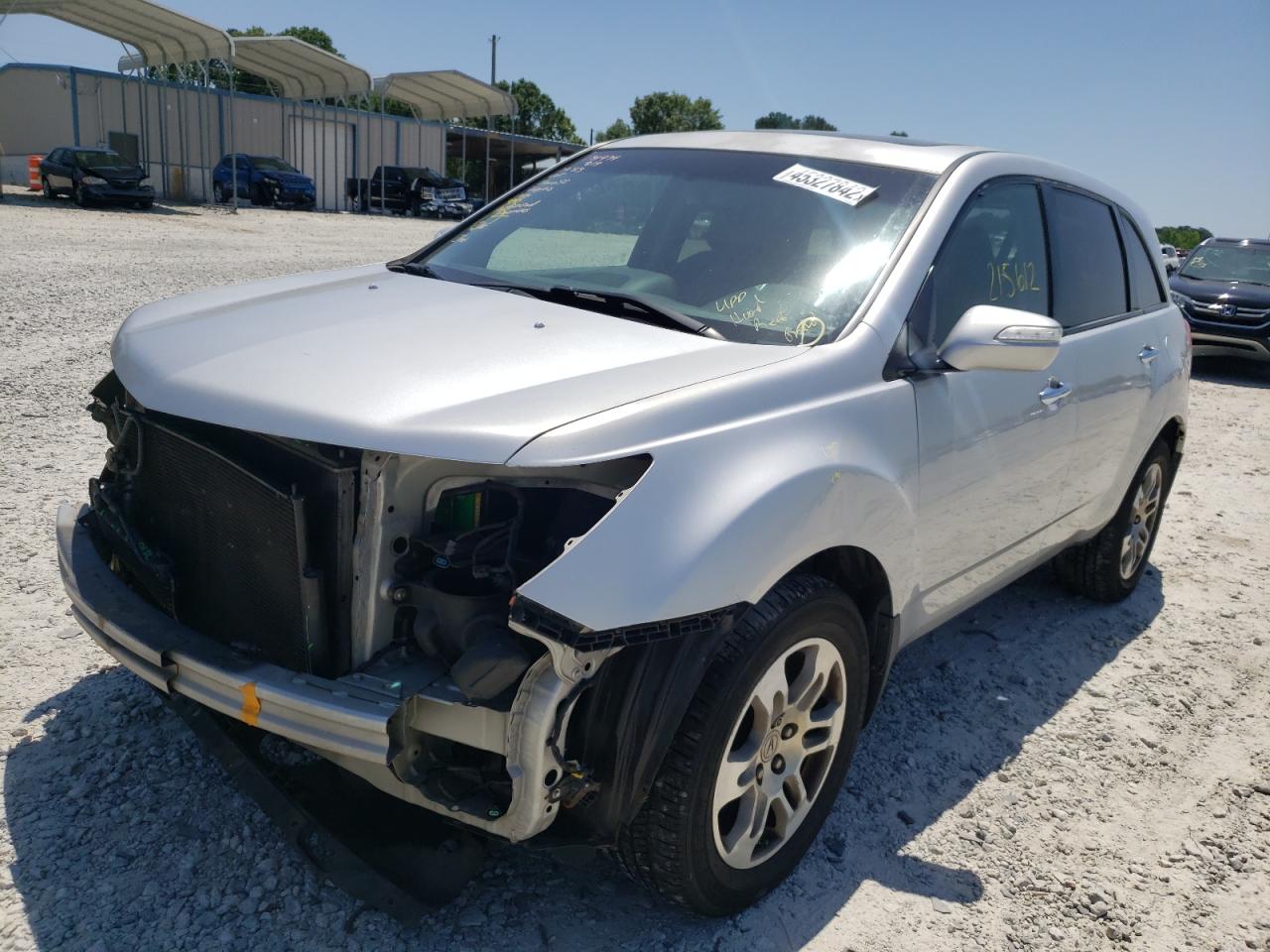 Photo 2 from auction – 2008 ACURA MDX TECHNO with VIN 2HNYD28618H543449