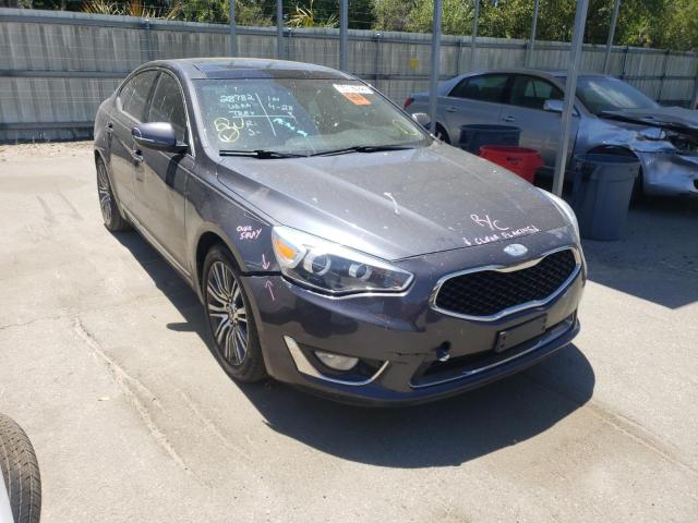 KIA CADENZA PR 2014 with VIN KNALN4D73E5149720 - Photo from auction