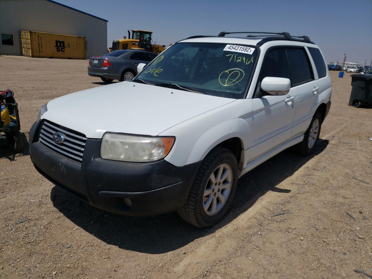 Photo 2 from auction – 2006 SUBARU FORESTER 2 with VIN JF1SG65636H712961