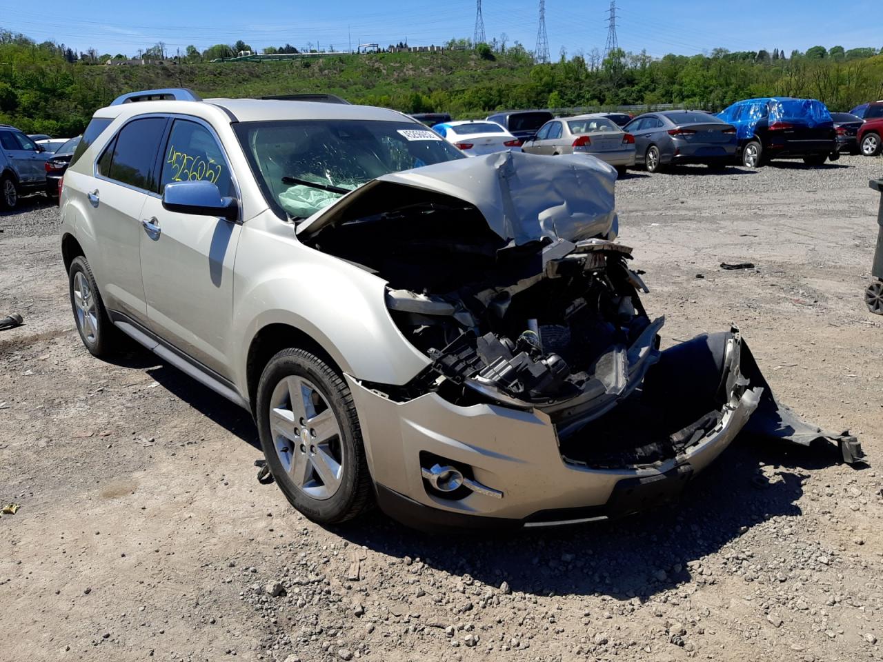 CHEVROLET EQUINOX 2015 with VIN 2GNFLHEKXF6281161 - Photo from auction