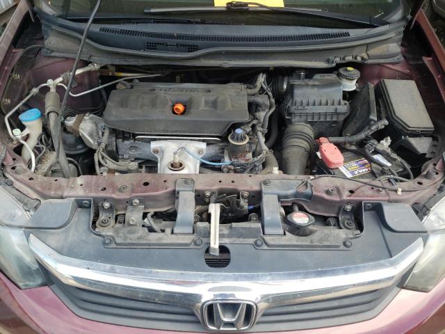 Photo 7 from auction – 2012 HONDA CIVIC LX with VIN 19XFB2F55CE327184