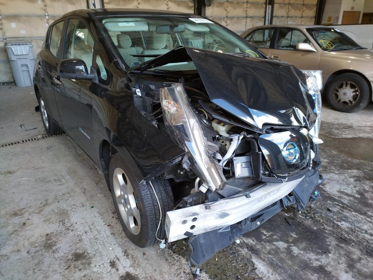 NISSAN LEAF S 2013 with VIN 1N4AZ0CPXDC408731 - Photo from auction