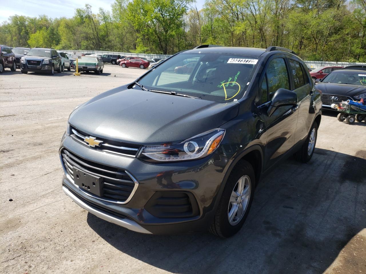 Photo 2 from auction – 2020 CHEVROLET TRAX 1LT with VIN 3GNCJPSB6LL177362