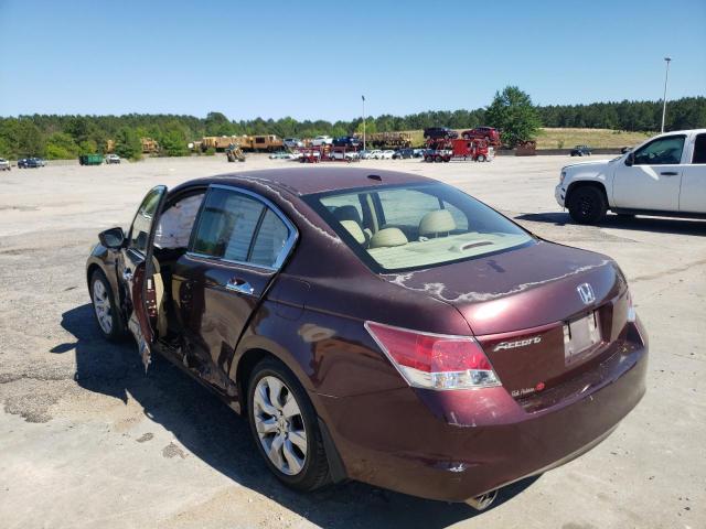 Photo 3 from auction – 2010 HONDA ACCORD EXL with VIN 5KBCP3F81AB014128