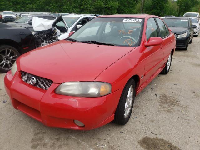 Photo 2 from auction – 2002 NISSAN SENTRA with VIN 3N1AB51D42L704207