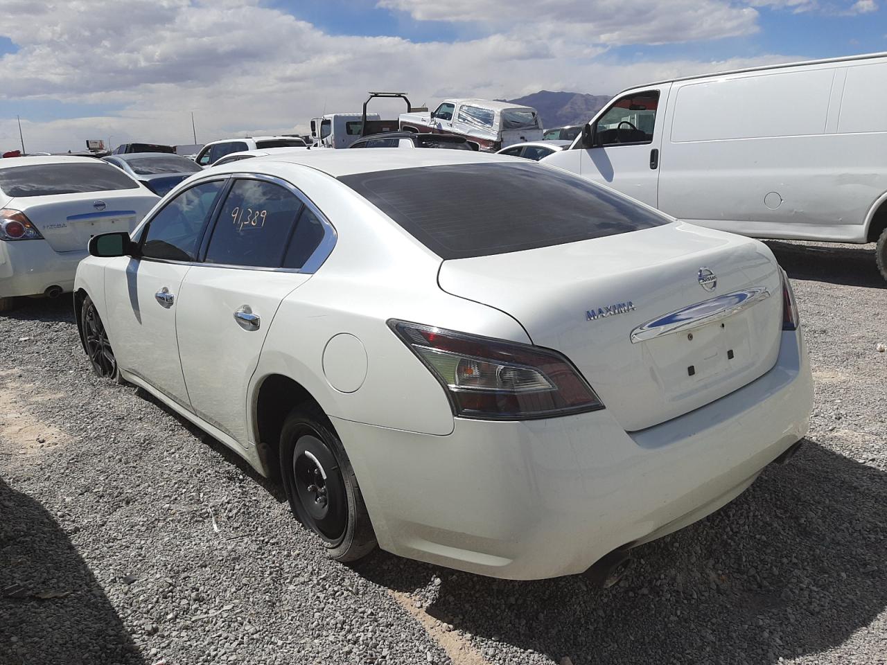 Photo 3 from auction – 2014 NISSAN MAXIMA S with VIN 1N4AA5APXEC493062