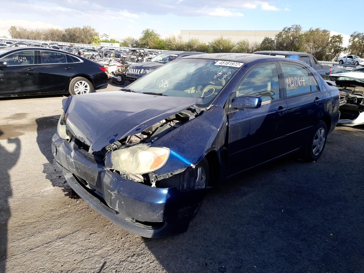 Photo 2 from auction – 2006 TOYOTA COROLLA CE with VIN 1NXBR32E26Z670719