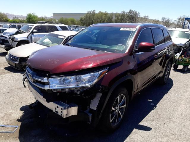 Photo 2 from auction – 2018 TOYOTA HIGHLANDER with VIN 5TDKZRFH2JS278266