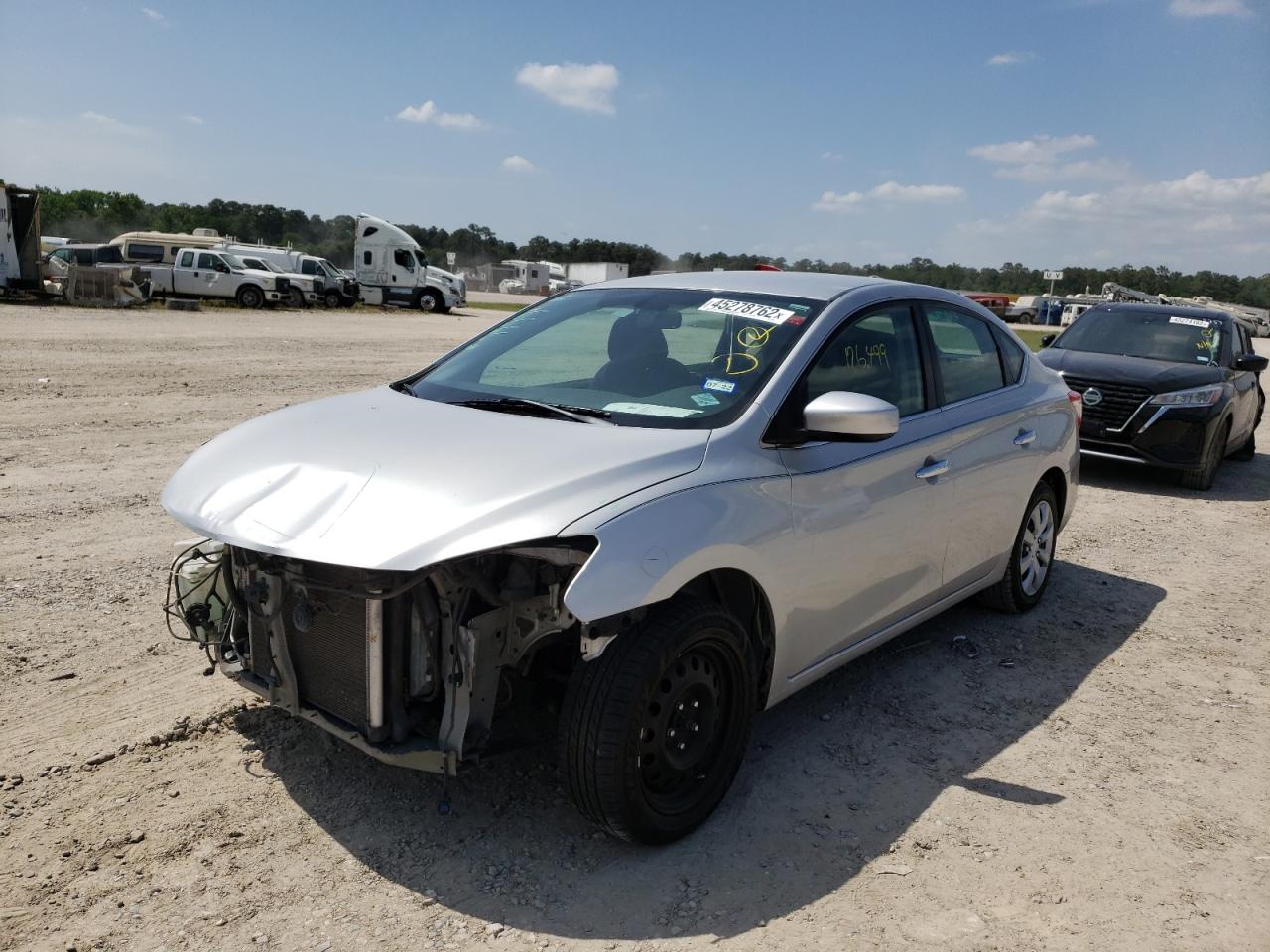 Photo 2 from auction – 2014 NISSAN SENTRA S with VIN 3N1AB7AP4EY247864