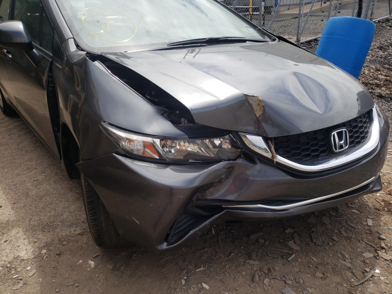 Photo 9 from auction – 2013 HONDA CIVIC LX with VIN 2HGFB2F57DH576254