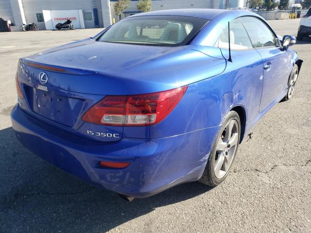 Photo 4 from auction – 2010 LEXUS IS 350 with VIN JTHFE2C27A2504280