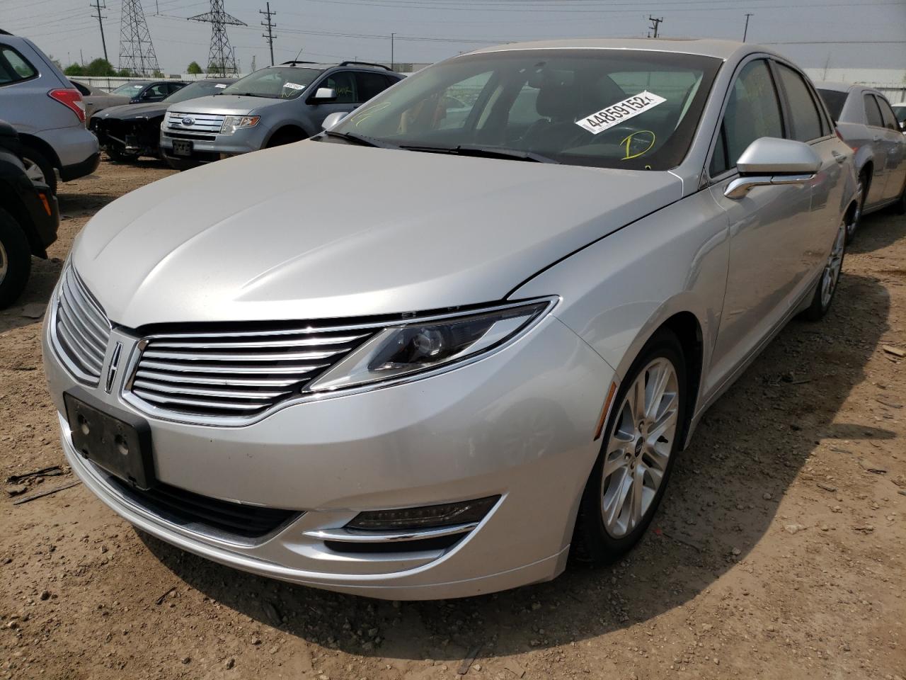 Photo 2 from auction – 2014 LINCOLN MKZ with VIN 3LN6L2GK4ER831184