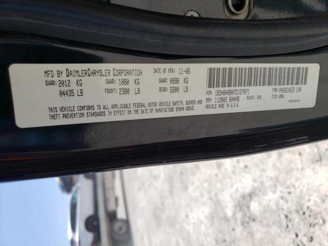 Photo 10 from auction – 2007 DODGE CALIBER SX with VIN 1B3HB48B07D127071