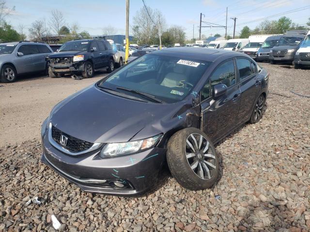 Photo 2 from auction – 2014 HONDA CIVIC EXL with VIN 2HGFB2F99EH545690