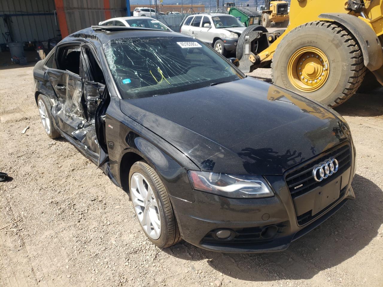 AUDI A4 PRESTIG 2012 with VIN WAUKFAFL4CA093647 - Photo from auction