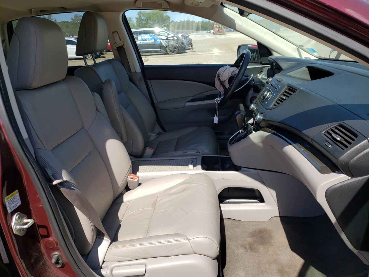 Photo 5 from auction – 2014 HONDA CR-V EXL with VIN 5J6RM4H74EL024340