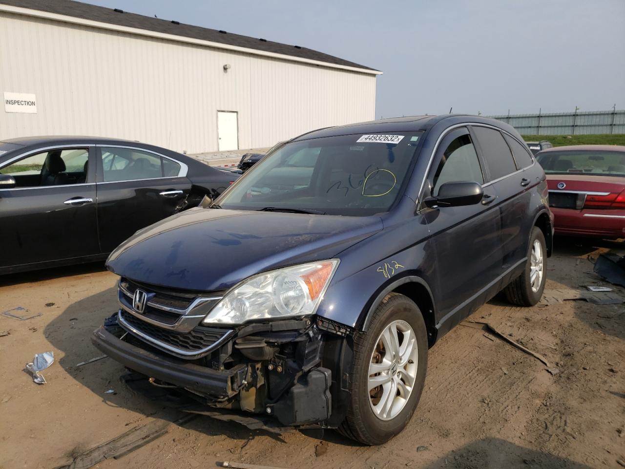 Photo 2 from auction – 2011 HONDA CR-V EX with VIN 5J6RE4H5XBL021014