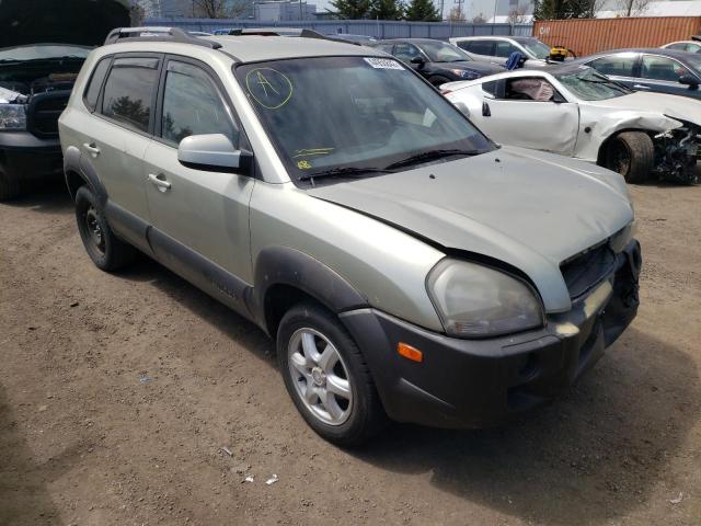 HYUNDAI TUCSON GL 2005 with VIN KM8JM12D65U199209 - Photo from auction