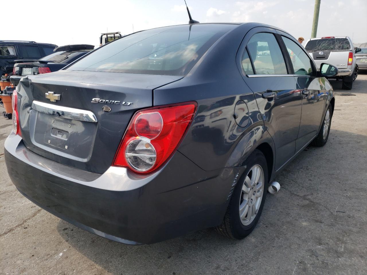 Photo 4 from auction – 2013 CHEVROLET SONIC LT with VIN 1G1JC5SG6D4133694
