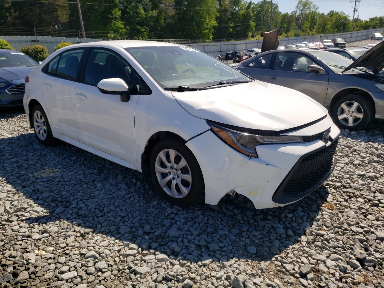TOYOTA COROLLA LE 2021 with VIN 5YFEPMAE5MP177187 - Photo from auction