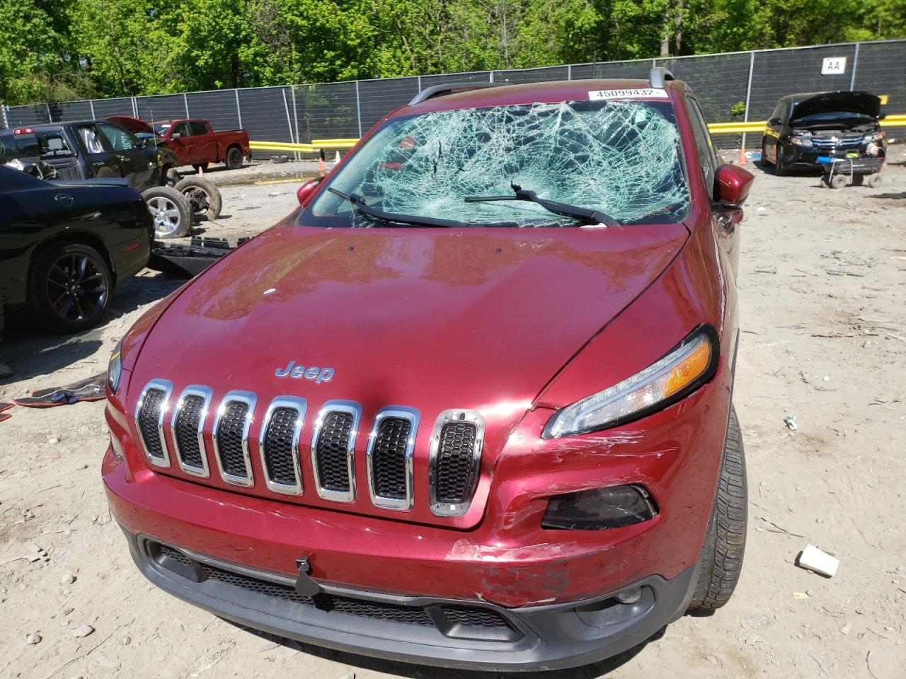 Photo 9 from auction – 2017 JEEP CHEROKEE L with VIN 1C4PJMCS7HW545301