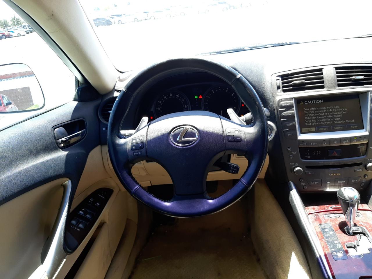 Photo 9 from auction – 2006 LEXUS IS 350 with VIN JTHBE262465010717