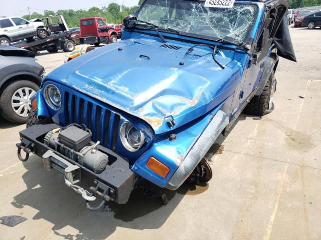 Photo 9 from auction – 1999 JEEP WRANGLER / with VIN 1J4FY19S3XP462643