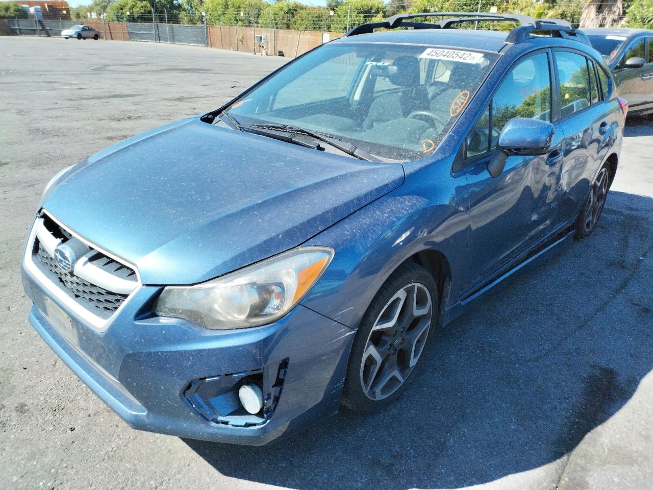 Foto 2 de la subasta – 2012 SUBARU IMPREZA SP con VIN JF1GPAL60CG217050