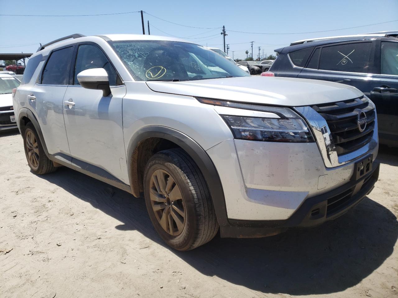 NISSAN PATHFINDER 2022 with VIN 5N1DR3BC1NC215842 - Photo from auction
