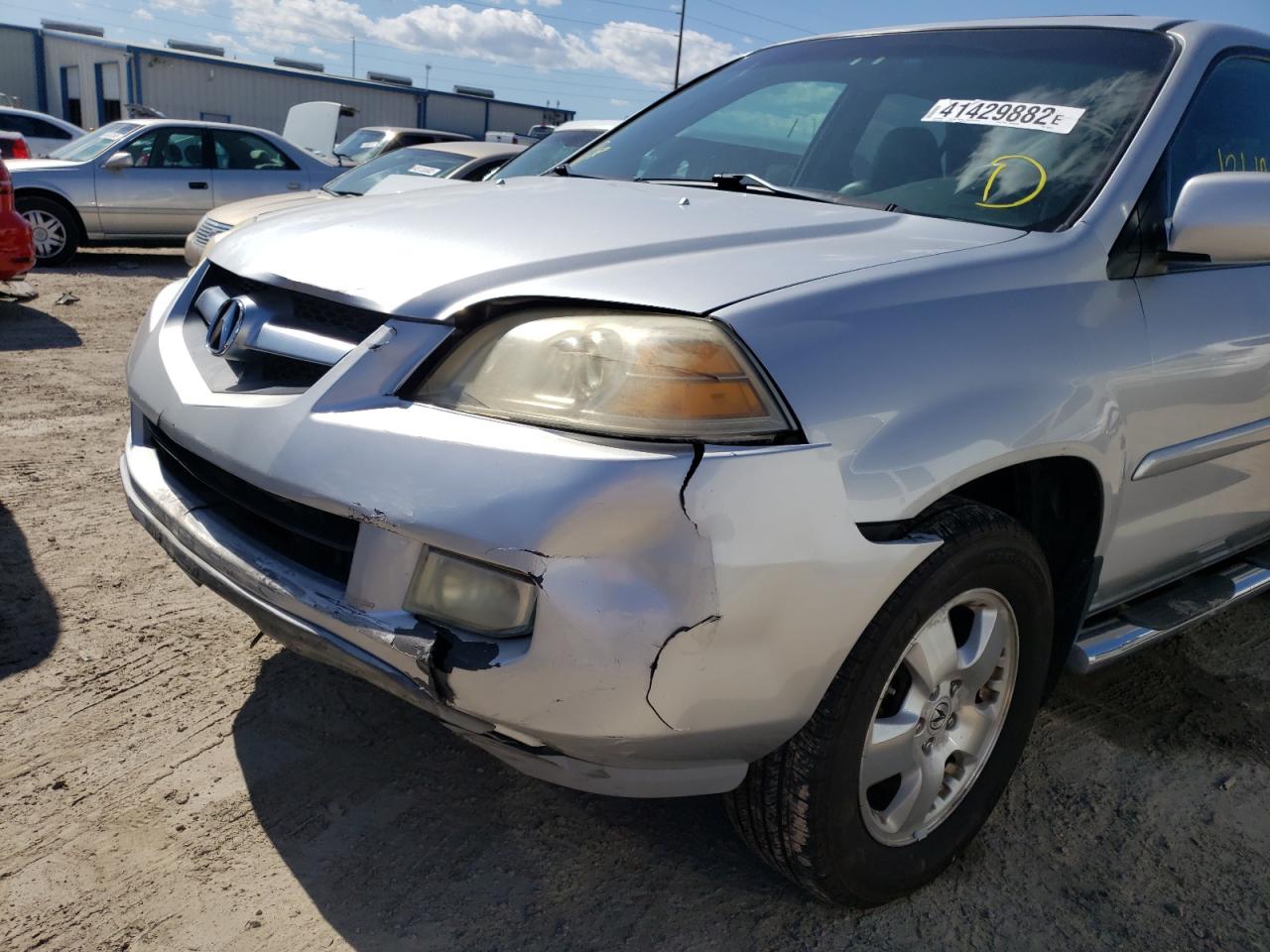 Photo 9 from auction – 2005 ACURA MDX with VIN 2HNYD18245H545375