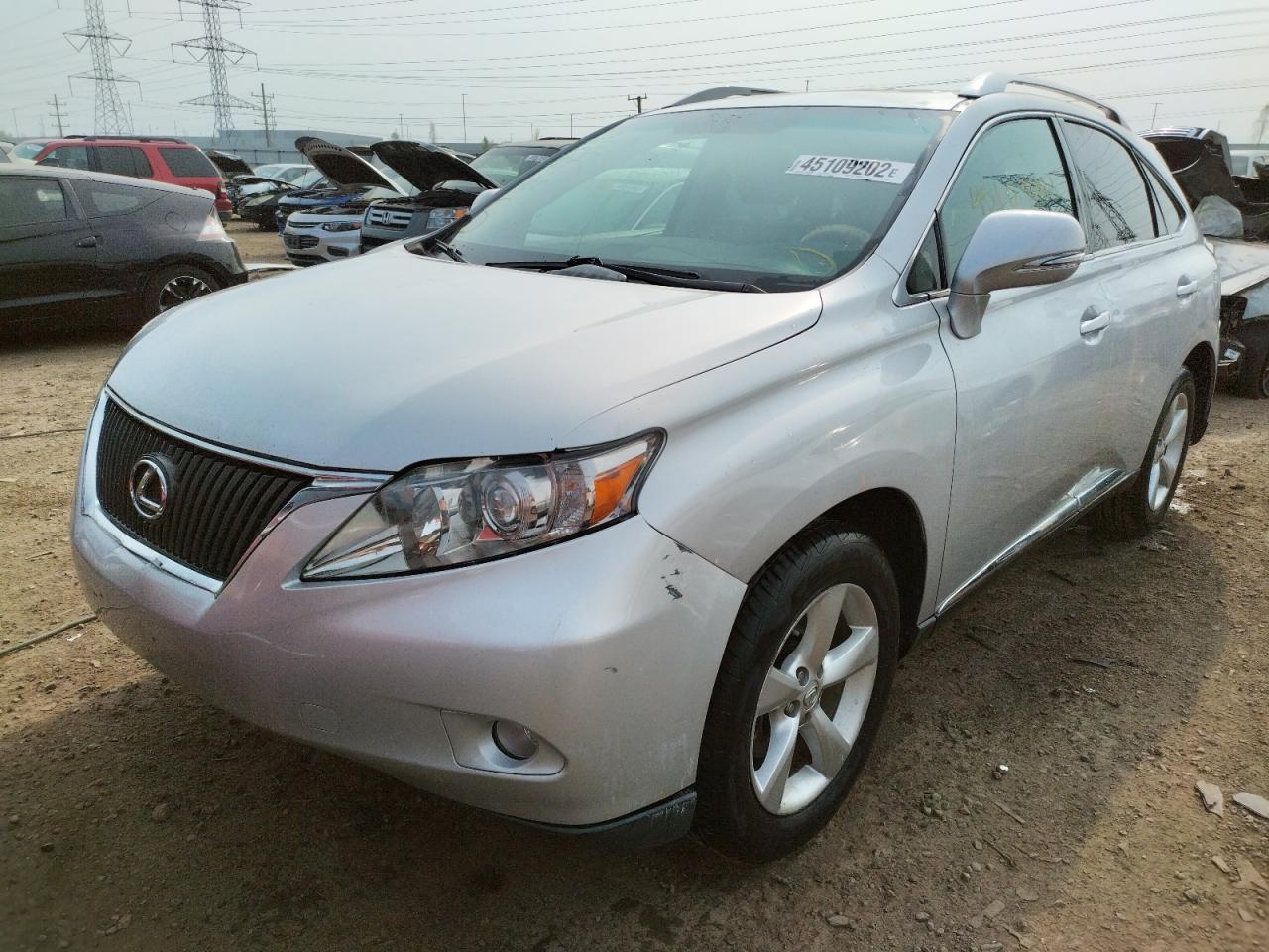 Photo 2 from auction – 2010 LEXUS RX 350 with VIN 2T2BK1BAXAC021889