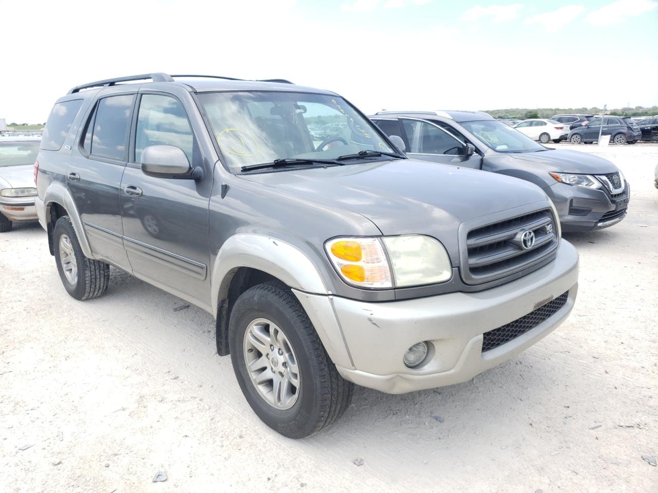 TOYOTA SEQUOIA SR 2003 with VIN 5TDZT34A63S205021 - Photo from auction